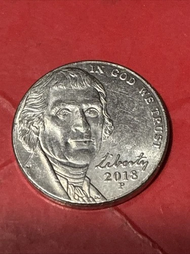2018-P Jefferson Nickel — photo from the most recent tracked eBay sale