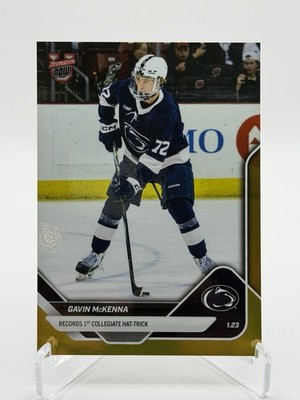 2025-26 Bowman U Gavin McKenna #3 Gold Foil 33/50 Maple Leafs 1st overall Pick 