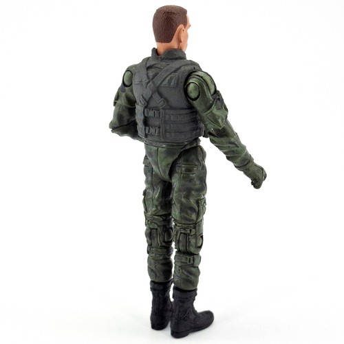 Elite Force Army Strike Pilot 4" Action Figure Blue Box Toys 2002 Littlebird MH6 - Picture 7 of 10
