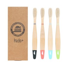 Sea Turtle Plant-Based Bristles, Bamboo Toothbrushes, Soft Natural Toothbrush...