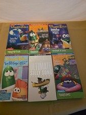 VeggieTales VHS Tapes Lot Of 6