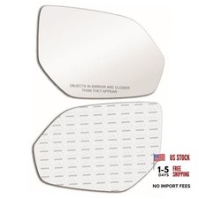 New Replacement Convex Mirror Glass with Full Size Adhesive for 2018-2026 VW