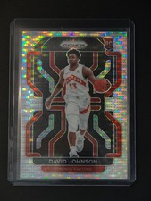 David Johnson RC 2021-22 Panini Prizm Basketball Pulsar Prizm #278 [3hk