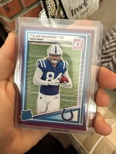 2025 Panini Donruss - Rated Rookie Press Proof Purple #337 Tyler Warren (RC)