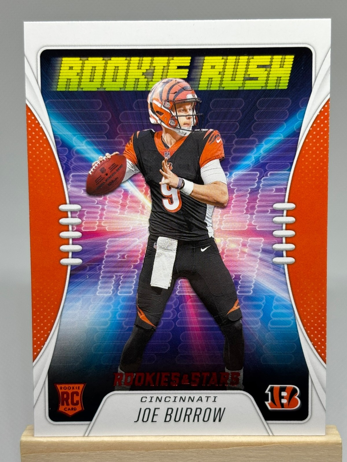 2020 Panini Rookies & Stars #RR-1 Joe Burrow Rookie Rush Bengals