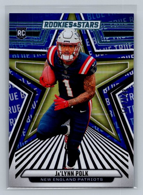 #ad #ad 2024 Panini Rookies amp; Stars Ja’Lynn Polk True Blue #112 149 #140 $3.99