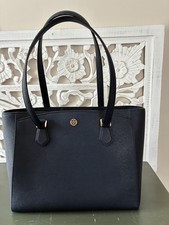 Tory Burch Navy Leather Shoulder Bag/CONTINENTAL USA SHIPPING ONLY