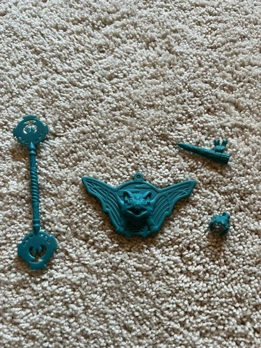 TMNT Universal Monsters Don Dracula Accessories ONLY Vintage 1993 Blue