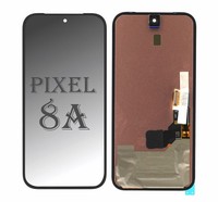 Original Google Pixel 8A Oled Display Touchscreen Bildschirm Fingersensor Schwar