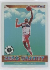 2019-20 Panini NBA Hoops Premium Stock Zero Gravity Blue Prizm John Wall #7 no9