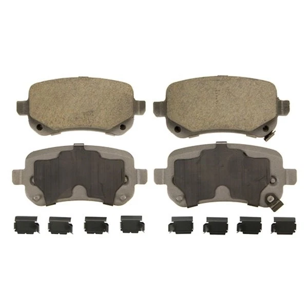 For Dodge Grand Caravan 08-12 Wagner ThermoQuiet Ceramic Rear Disc Brake Pads - Изображение 2 из 4