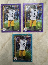 2025 Topps Chrome 3-Card Numbered Lot /75 /75 &amp; /199 Jalen Ramsey #191 