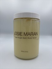 Josie Maran Argan Sugar Balm Body Scrub Celebration Spritz 24 oz NEW READ
