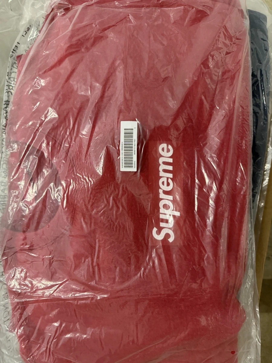 supreme washed boxlogo red サイズL Supreme Washed Box Logo Crewneck Red Men's - SS25 - US