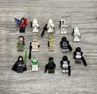 Lego Star Wars Mini Figures Lot Of 14 Minifigs Weapons Guns Advent Boba Fett