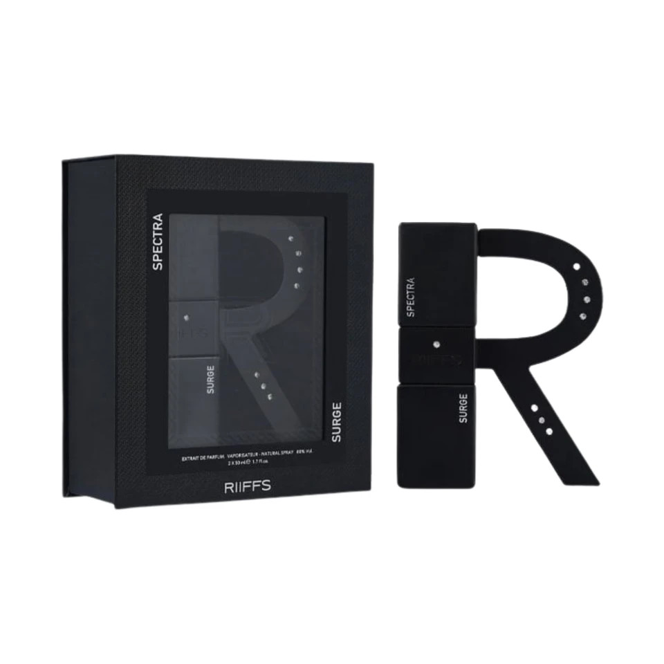 Spectra & Surge by RiiFFS 250ml EDP  Fresh & Woody Unisex Fragrance Duo