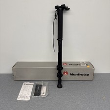 Manfrotto 557B Video Monopod w/ 3273 Sliding Rapid-Connect Plate