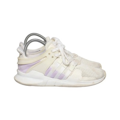 Adidas, Trainingsschuhe, Größe: 38 2/3, Eqt, Weiß/Lila, Damen #VhF
