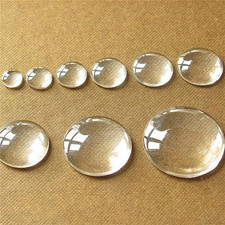 10Pcs Clear Glass round Cabochons Transparent Dome for Jewelry Making DIY Findin
