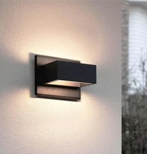 Modern Outdoor Wall Light Sconce LED Up Down Wall Mount Lights Modern Exterio...