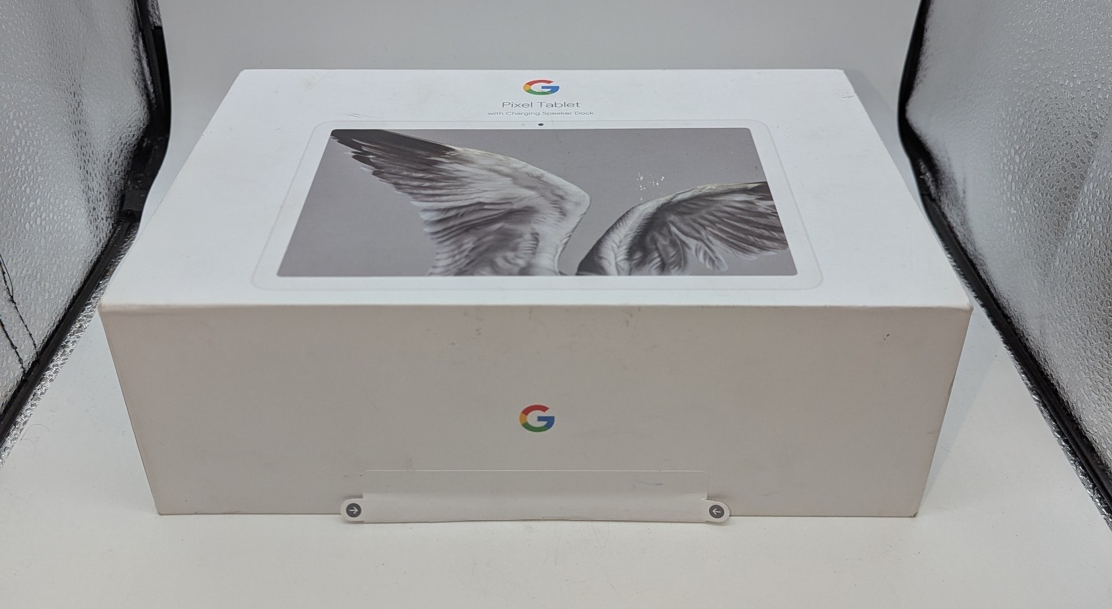 Google Pixel Tablet 11" 128GB Porcelain + Charging Speaker Dock – Boxed (N)