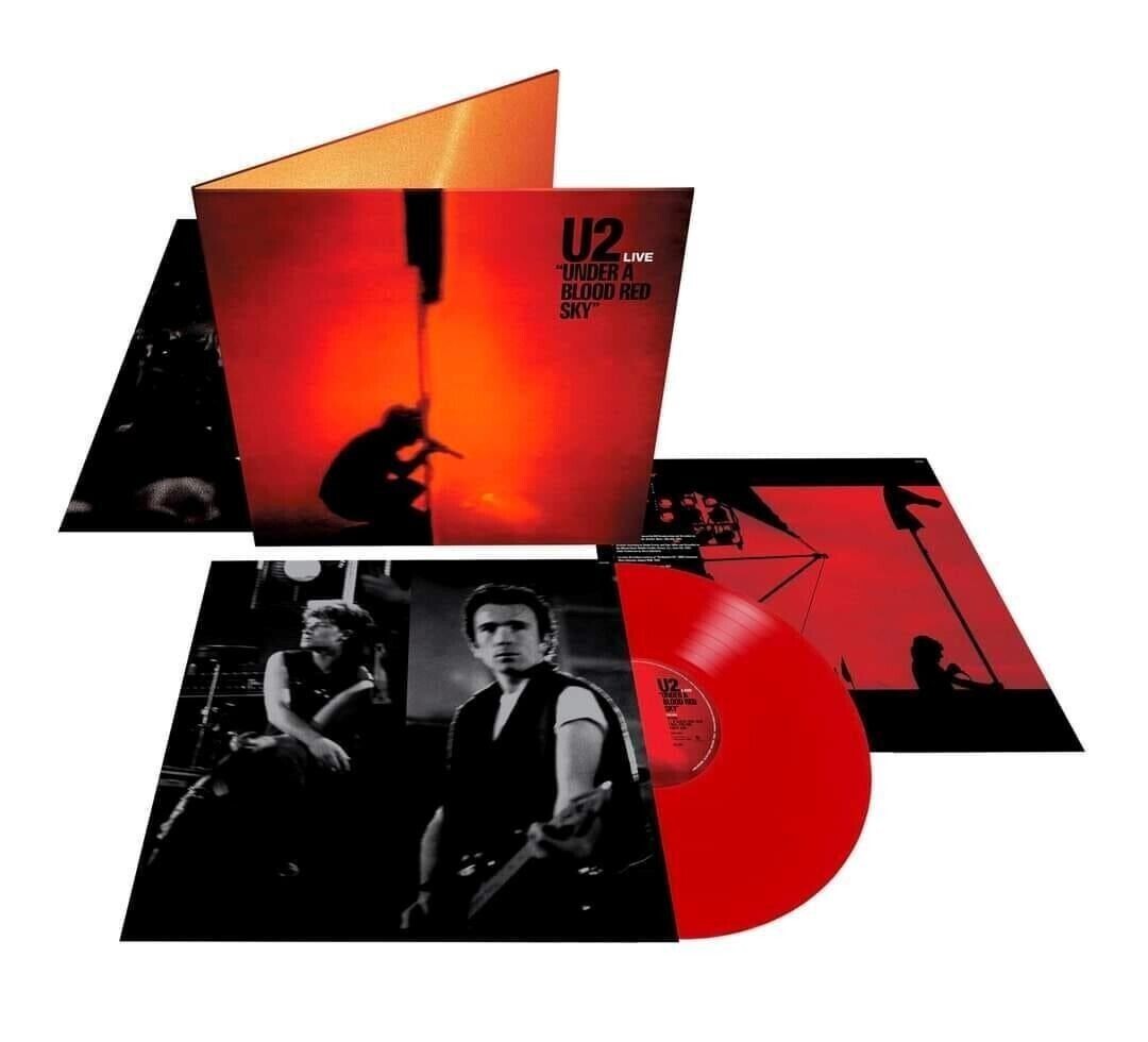 U2 - UNDER A BLOOD RED SKY – RED - REMASTERED – RSD – BLACK