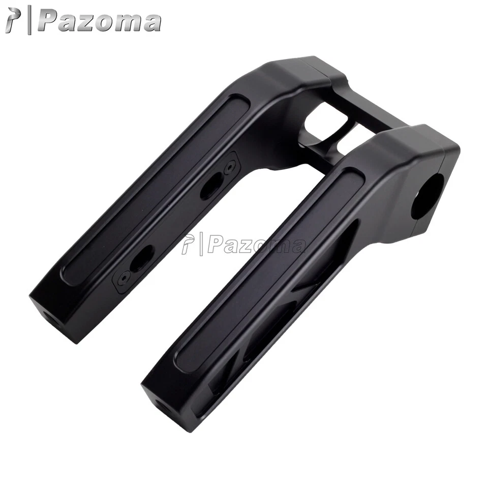 4 " - 14" Handlebar Risers & 1-1/8″ MX Style Handlebars For Harley Softail Dyna — 第 4/4 张图片