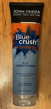 John Frieda Blue Crush Conditioner for Brunette Hair Blue Pigments 8.3 fl oz New