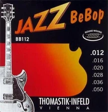 Thomastik-Infeld BB112 Jazz Bebop Round Wound Set, 12-50