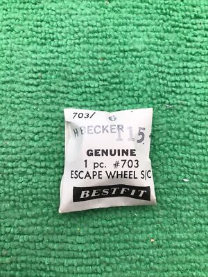 H Becker 115 703/6 Escape Wheel Watch Part