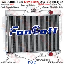 CC281 3 Row Radiator For 1959-1965 Chevy Impala/Caprice/Bel Air/Biscayne AT