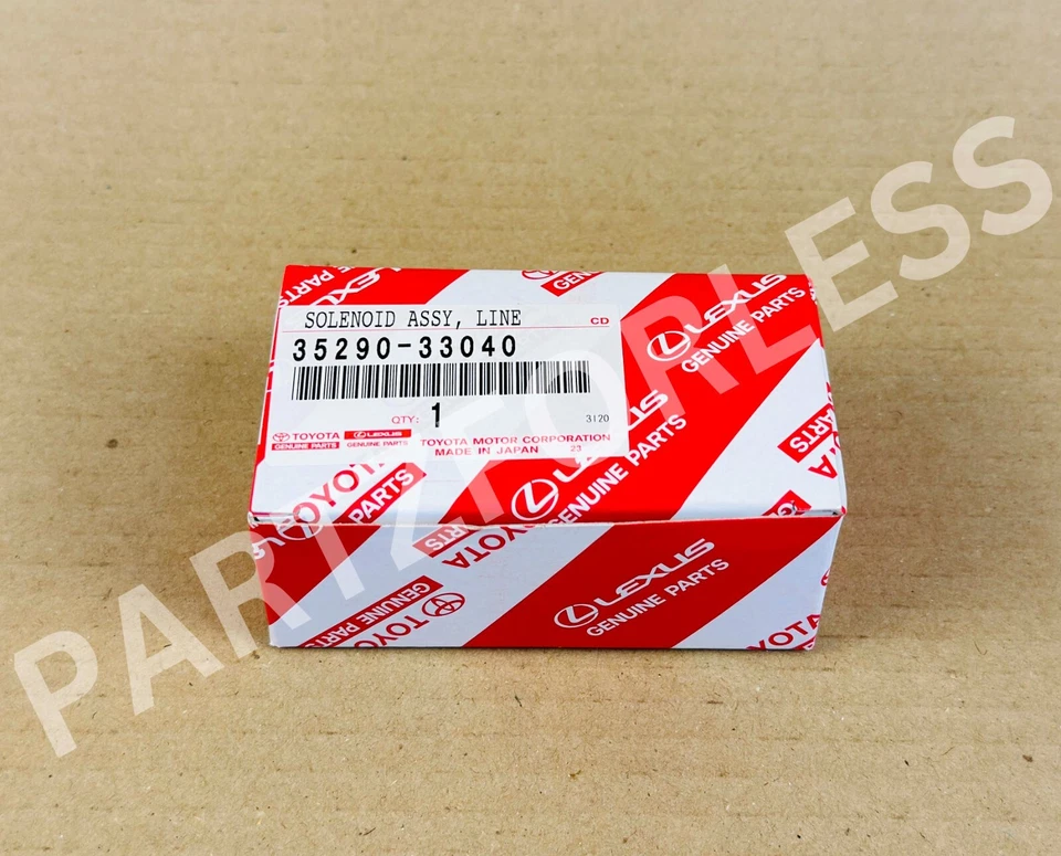 35290-33040 TOYOTA CONJUNTO DE SOLENOIDE GENUINO, CONTROL DE PRESIÓN DE LÍNEA 3529033040 OEM Foto 3 de 4