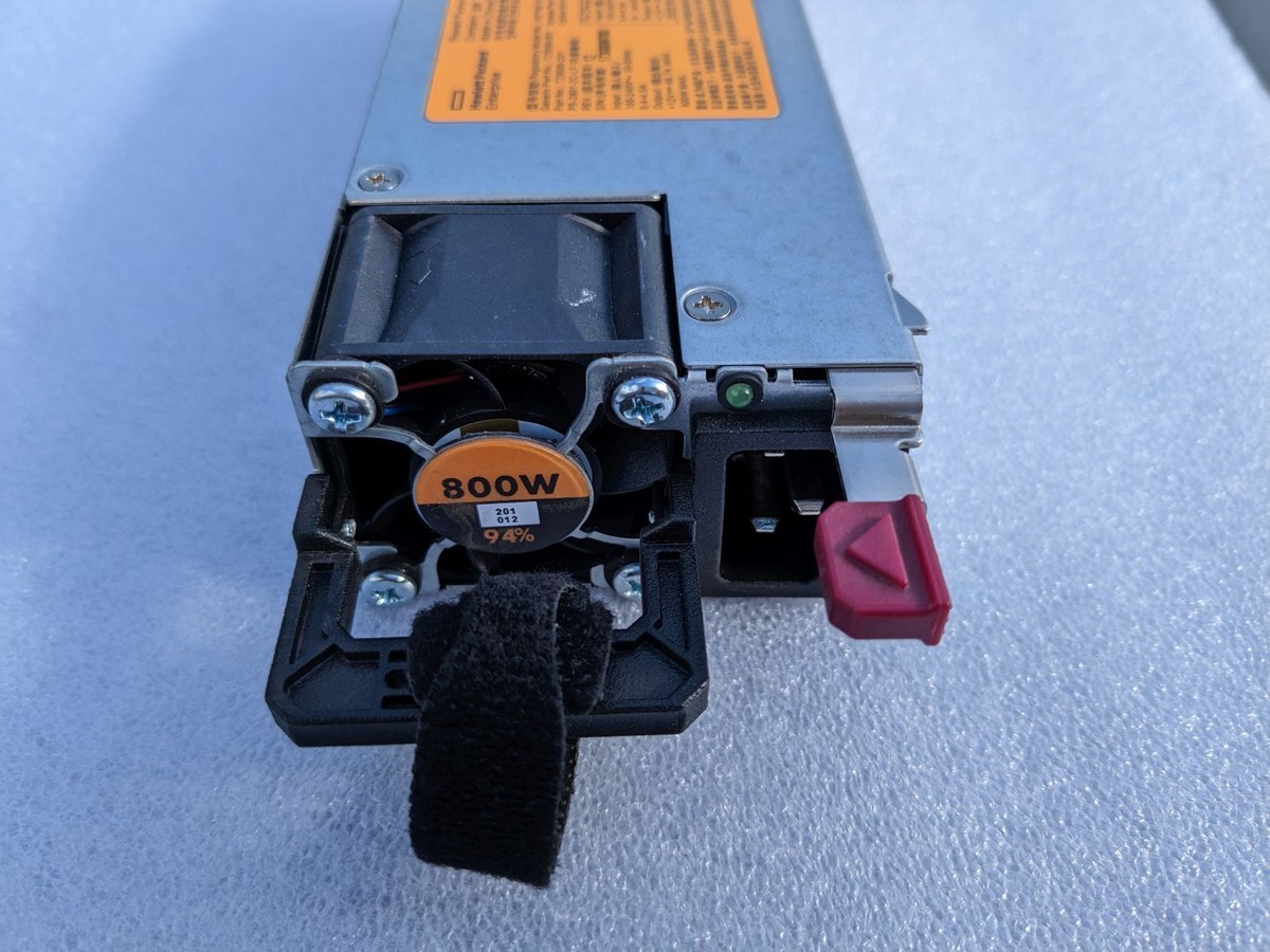 Alimentatore G9 Ridondante HPE 754381-001 800W Flex Slot Per Cina - Foto 6