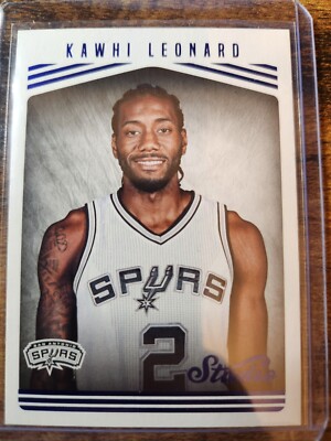 2016-17 Panini Studio Kawhi Leonard Studio Edition Portrait #160 Spurs