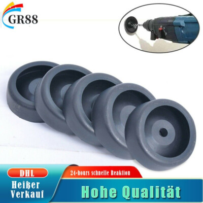 5 PCS Staubschutzkappe Bohrstaubfänger 11 mm Schutzkappe für Bohrer SDS-Plus DE