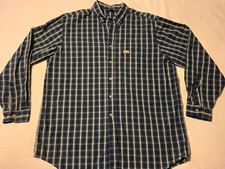 Vtg Carhartt Size XL Rugged Outdoor Wear Plaid Long Sleeve Button Down Shirt