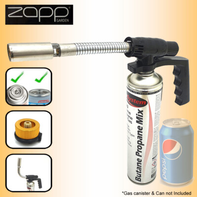 Zapp FLEXI Lötlampe zum Löten, Küche, Schweißen, Camping BBQ, Unkrautbrenner