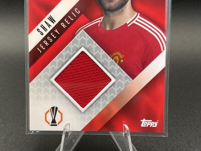 Jersey Relic Luke Shaw Match Attax 2024/2025 Manchester United 24 