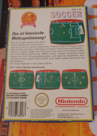 Soccer (Nintendo 1988) Nintendo NES (Modul, Manual, Box) working cond 8-bit CIB