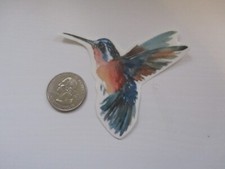 Temporary Tattoos -Hummingbird  approx. 3" long 