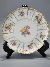 Antique Floral Plate Charles Field Haviland Limoges