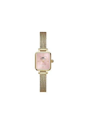 ダニエルウェリントン 腕時計 DW00100655 Daniel Wellington Quadro Mini 15.4x18.2 Evergold G Blush