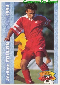 066 Jerome Foulon Us Valenciennes Card Carte Football 1994 Panini Ebay