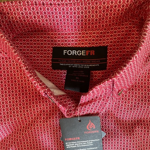 Forge FR Arbeitshemd Herren langarm flammfest MFRPLDB219 Größe XL - Bild 5 von 5