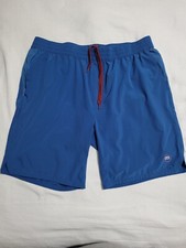 Men Size Small Travis Mathew Swim trunks board shorts Color Blue Pre owned...