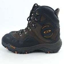 HI-TEC Blizzard 200 Mens 9 Hiking Boots 7054 Outdoor Footwear Brown Thermo-Dri