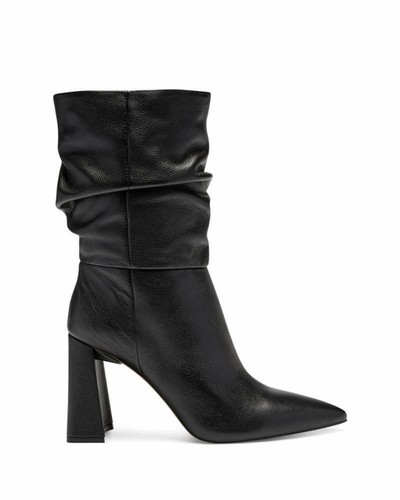 Vince Camuto AMBIE Black Leather Slouch 