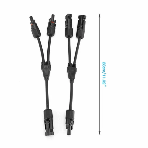 Panel Solar Y/T Rama Cable Conexión Impermeable Adaptador Extensión Envío Gratis - Imagen 9 de 21