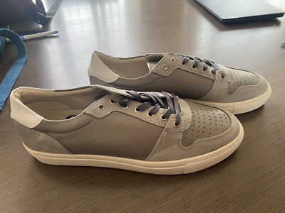 Bertie Herren Torch Schnürschuhe UK11 grau flacher Absatz