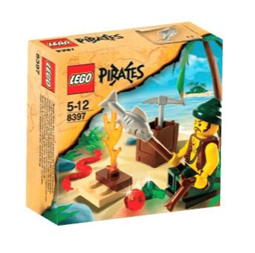 pirates出品 Lego Pirate Survival Set 8397 Pirates Minifigure Building Set